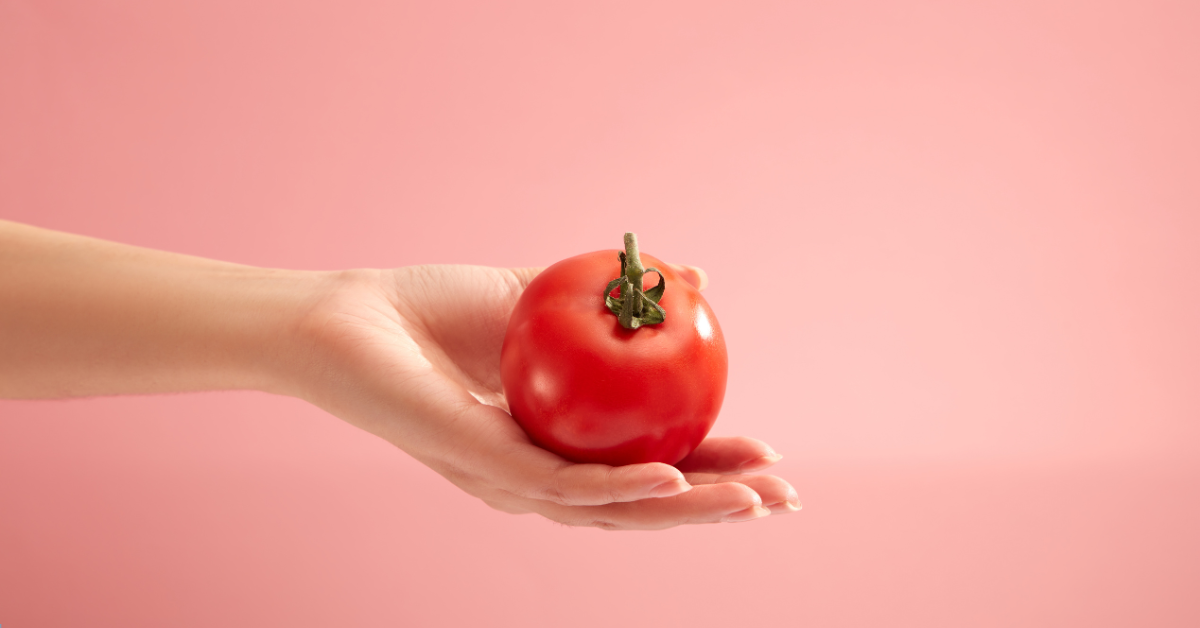 Visualisasi manfaat tomat untuk kulit kusam untuk manfaat tomat untuk kulit kusam: nutrisi alami yang bermanfaat